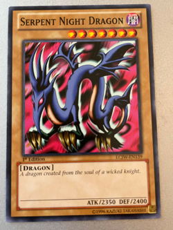Serpent Night Dragon - LCJW-EN139 - Common - 1st Edition - Common LP YuGiOh! - Image 1