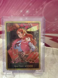 DON!! Card (Nami) (Gold) Extra Booster: One Piece Heroines Edition Foil NM - Image 4