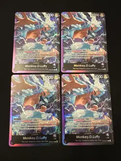 4 One Piece Monkey.D.Luffy (OP09-061) OP09–061 Starter Deck 26: Purple/Black NM - Image 1