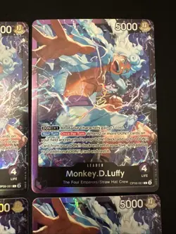 4 One Piece Monkey.D.Luffy (OP09-061) OP09–061 Starter Deck 26: Purple/Black NM - Image 3