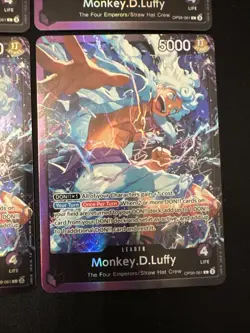 4 One Piece Monkey.D.Luffy (OP09-061) OP09–061 Starter Deck 26: Purple/Black NM - Image 5