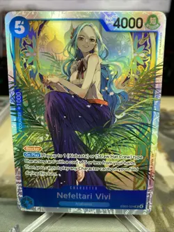 One Piece Extra Booster Heroines Edition EB03-024 Nefeltari Vivi English SR - Image 1