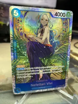 One Piece Extra Booster Heroines Edition EB03-024 Nefeltari Vivi English SR - Image 2