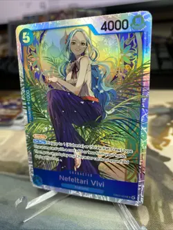 One Piece Extra Booster Heroines Edition EB03-024 Nefeltari Vivi English SR - Image 3