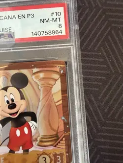 Disney Lorcana Mickey Mouse True Friend Promo 10/P3 DVC Member Cruise PSA 8 - Image 4