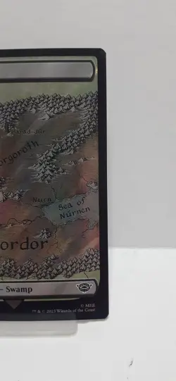 1 x Swamp (718) - Surge Foil - The Lord of the Rings: Tales of Middle-Earth - NM - Image 3