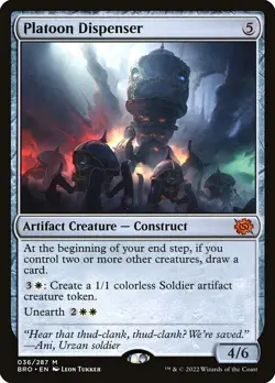 [MTG] Platoon Dispenser (Foil) (036) (BRO) NM - Image 1