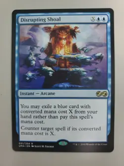 MTG Disrupting Shoal Ultimate Masters Regular Rare - Image 1