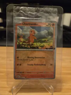 Sealed Charmander - 004/165 - Pokemon 151 EB GAMES Stamp - Promo - Pokemon - Image 2