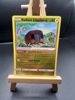 Pokemon Radiant Charjabug 051/159 - Crown Zenith - Ultra Rare Near Mint English - Image 1
