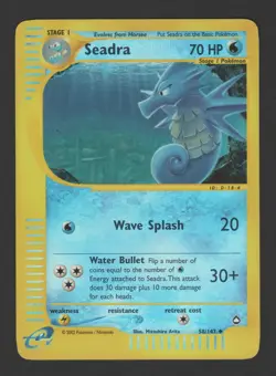 Seadra Reverse Holo Aquapolis 58/147 ENG – Pokemon Card - Image 1