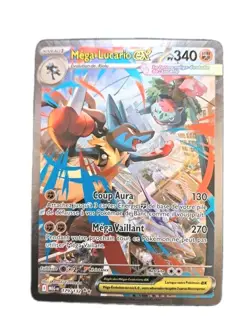 carte Pokemon Mega-Lucario EX Alternative 179/132 FR ETAT NEUF NM 🇨🇵 - Image 1