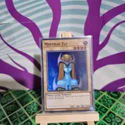 Yu-Gi-Oh! Mystical Elf - LOB-EN062 Super Rare 25th Anniversary Pack Fresh - Image 1