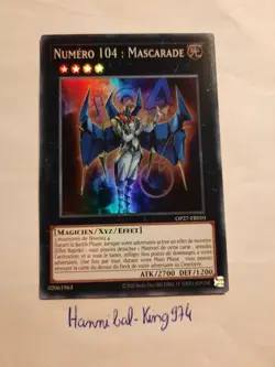 Yu-Gi-Oh! Numero 104 : Mascarade OP27-FR010 Super rare - Image 1