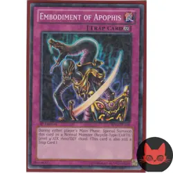 Yugioh Embodiment of Apophis BP02-EN180 Mosaic Rare 1st Edition NM - Image 1