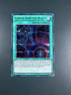 Yugioh - Chaos Scepter Blast - Ultra Rare - DUSA - 1st - Image 1