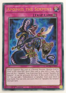 Apophis the Serpent MZTM-EN010 - YuGiOh Maze of the Master ~ MINT - Image 1