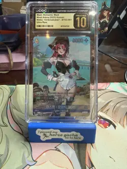 Nikke Nivel Arena Mast BT03-061 UR Holo Foil Trading Card CGC Pristine 10 - Image 1