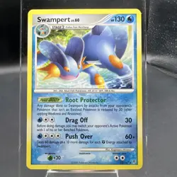 Pokemon TCG Swampert 12/147 Supreme Victors Non-Holo Rare Card NM - Image 1