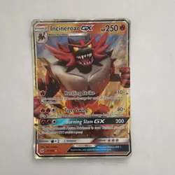 Pokemon TCG Incineroar GX 27/149 SM Base Set Ultra Rare Holo GX Card - Image 1