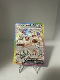 Eevee Sir Prismatic Evolutions Illustration Card 167/131 NM Condition - Image 1