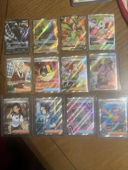 Lot Of 12 Various Pokemon Cards Full Arts Trainers And More - Image 1