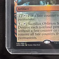 Magic the Gathering Kaladesh Inventions Oblivion Stone Foil Card 2017 - Image 2