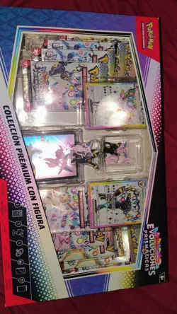 Pokemon Card Prismatic Evolutions Premium Figure Collection Spanish Version - Image 1