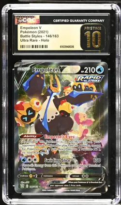 8x Card CGC Pristine Lot bonxhela - Image 1