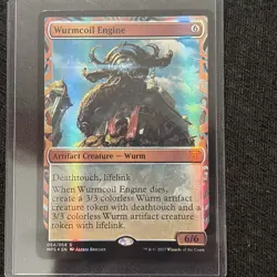 Mtg Wurmcoil Engine Foil Masterpiece Series : Kaladesh Inventions - Image 1