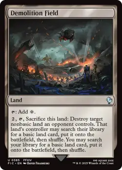 Demolition Field [FINAL FANTASY Commander] Magic MTG - Image 1