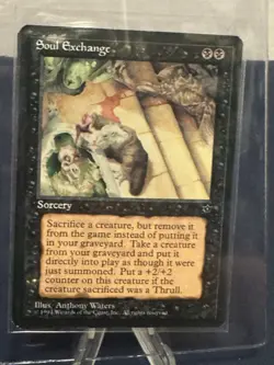MTG - Magic The Gathering - Soul Exchange X 4 - Fallen Empires - NP/NM! - Image 3