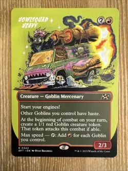 Howlsquad Heavy - Borderless - DFT - MTG - NM - EN - 0342 - Image 1