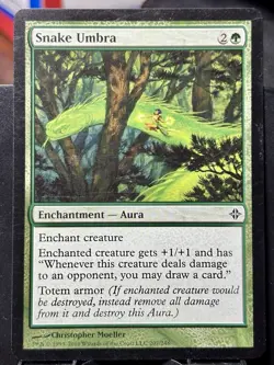 Snake Umbra - REG - MTG - Rise of the Eldrazi - 207/248 - COMMON ~ LP - Image 2