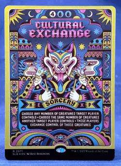 Cultural Exchange -MTG- Rainbow Foil x KEXP You Are Not Alone SLD - Excellent NM - Image 1