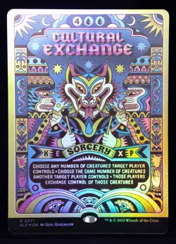 Cultural Exchange -MTG- Rainbow Foil x KEXP You Are Not Alone SLD - Excellent NM - Image 2