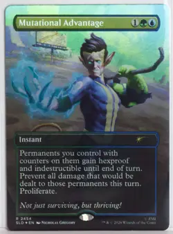 Mutational Advantage [New, Near Mint] *Rainbow Foil* {Fallout SLD} - Image 1