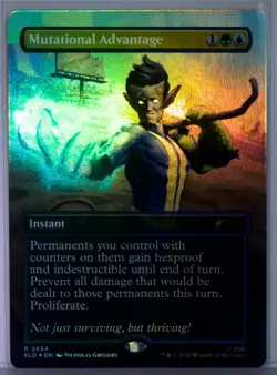 Mutational Advantage [New, Near Mint] *Rainbow Foil* {Fallout SLD} - Image 2