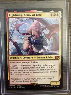 Lightning, Army of One Final Fantasy Regular - Image 1