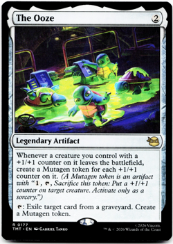 The Ooze [Teenage Mutant Ninja Turtles] MTG Magic TMT #177 NM - Image 1
