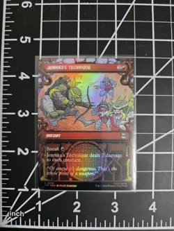 Jennika’s Technique TMT 0236 Extended Art Foil MTG Ninja Turtles NM/M - Image 1