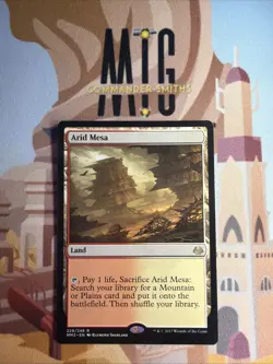 Arid Mesa 🔥 NonFOIL 🔥 MTG NM Near Mint (229) Modern Masters 2017 - Image 1