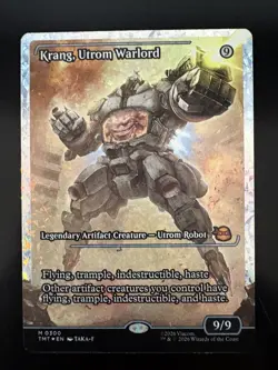 MTG Krang, Utrom Warlord (Showcase) (Fracture Foil) - Teenage Mutant Ninja Turtl - Image 1