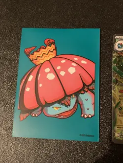 Pokemon TCG Scarlet And Violet 151 Holo Venusaur Ex Plus Mega Venusaur Sleeve - Image 4