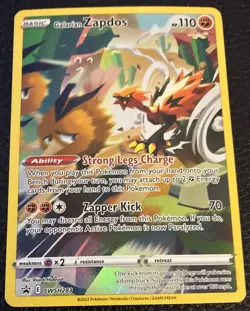 Pokemon TCG SWSH: Sword & Shield Promo Cards #SWSH283 Galarian Zapdos - Image 1