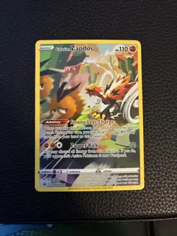 Pokemon TCG SWSH: Sword & Shield Promo Cards #SWSH283 Galarian Zapdos - Image 3