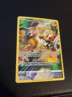 Pokemon TCG SWSH: Sword & Shield Promo Cards #SWSH283 Galarian Zapdos - Image 4