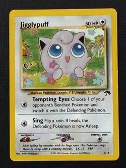 Pokemon Jigglypuff 8/18 Southern Islands Basic Regular 50HP Balloon - Image 1
