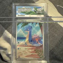 Pokemon TCG Misty's Lapras 194/182 Destined Rivals - Ace 10 - Image 1