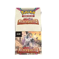 Pokemon TCG - PALDEA EVOLVED Half Booster Box - New NOT SEALED (x18 packs) - Image 1